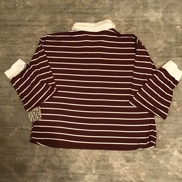 NWT Active USA 2 Button Long Sleeve Shirt - Picture 4 of 7